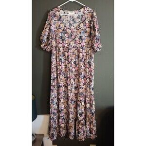 chinese dress ladies Christa Knit Cotton Maxi Dress